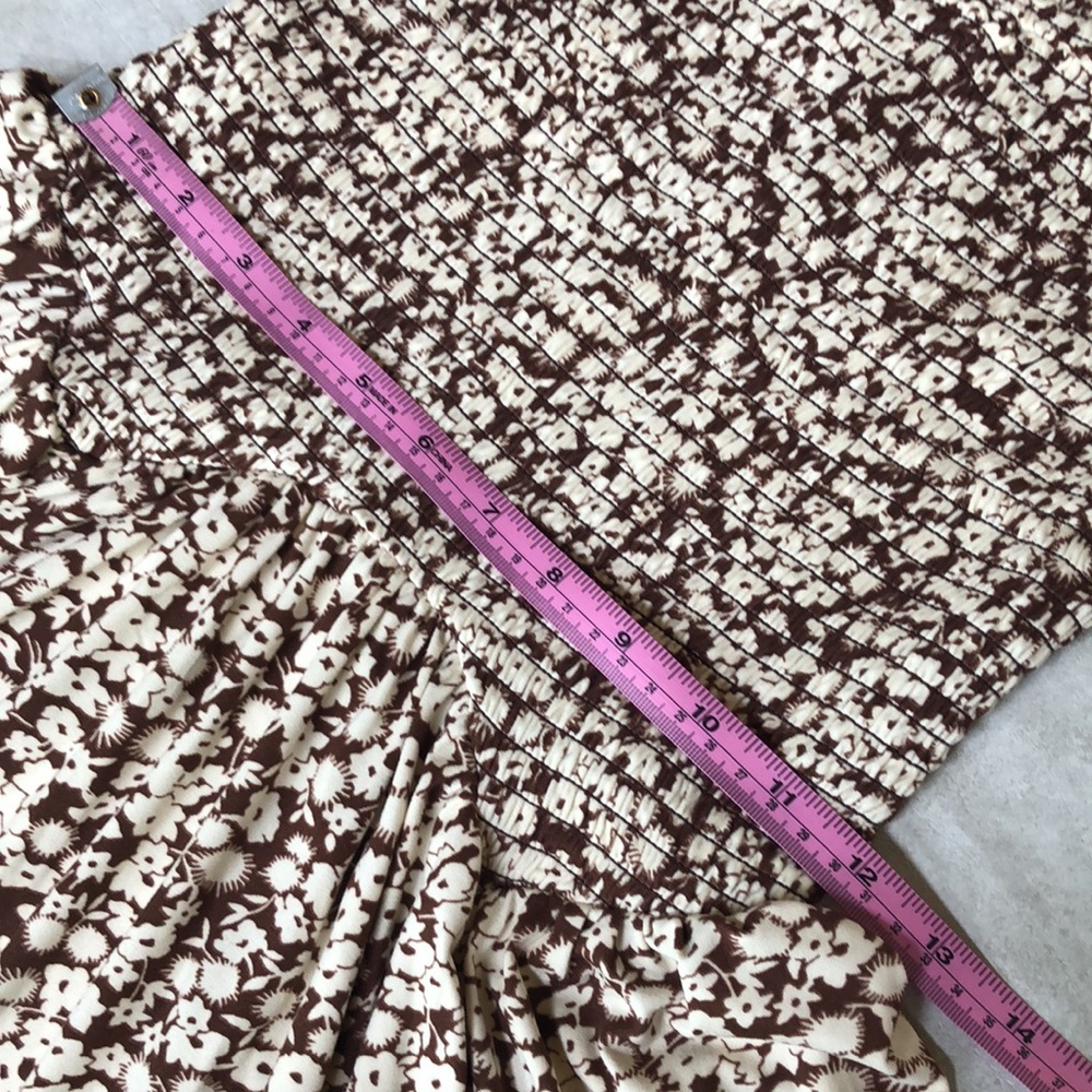 Urban Outfitters Lady’s UO Georgina Smocked Mini Dress Soft Size SP - Picture 9 of 11
